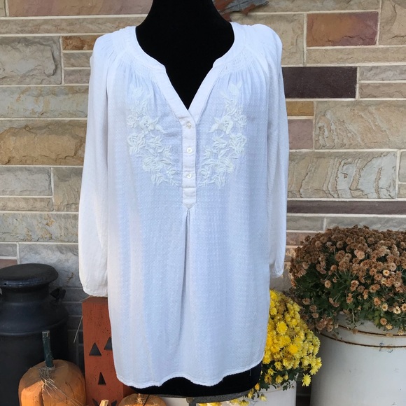 St Johns Bay Peasant Style Top 